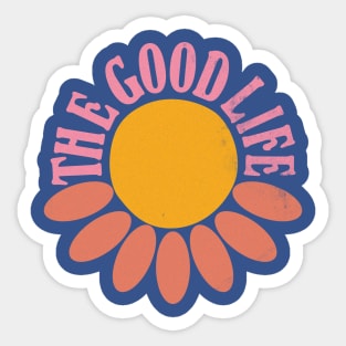 The Good Life Vintage Sticker